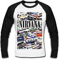 Футболка с длинным рукавом Nirvana "Cassettes"