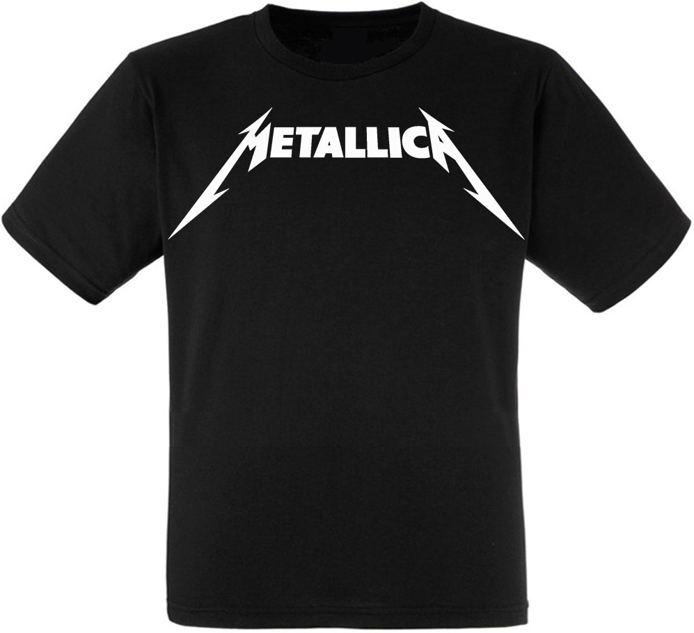 Футболка Metallica (white logo)