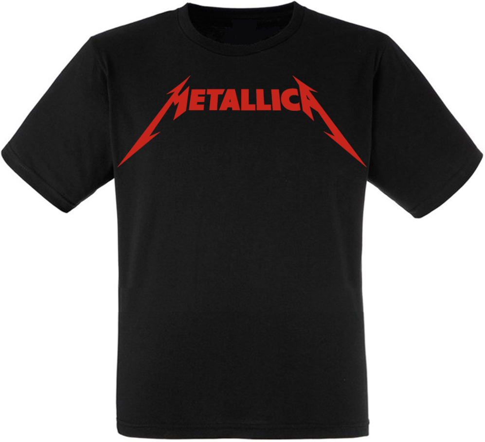 Футболка Metallica (red logo)
