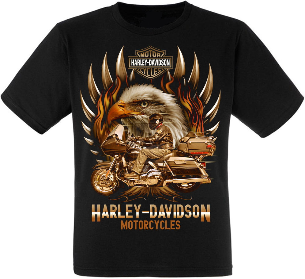 Футболка Harley Davidson Motorcycles "Eagle"