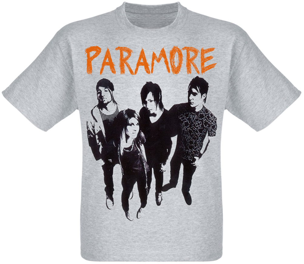 Футболка Paramore "Riot!" (меланж)