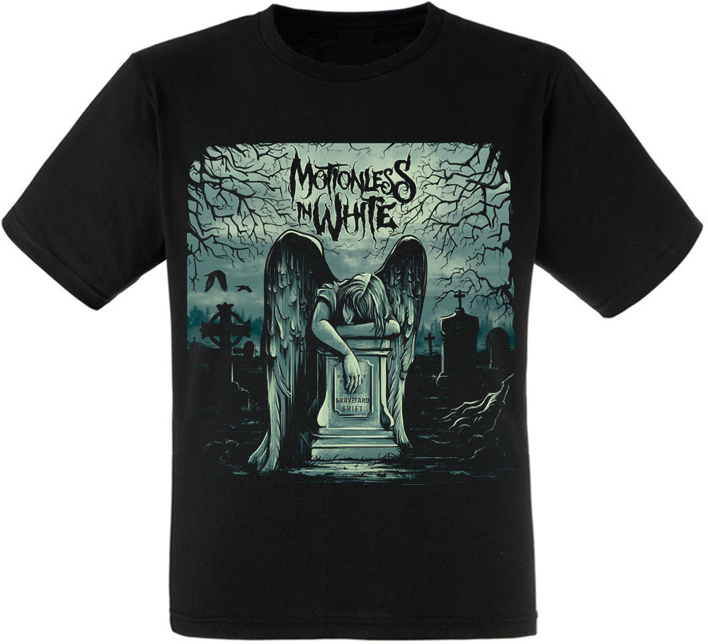 Футболка Motionless In White "Graveyard Shift" (art)