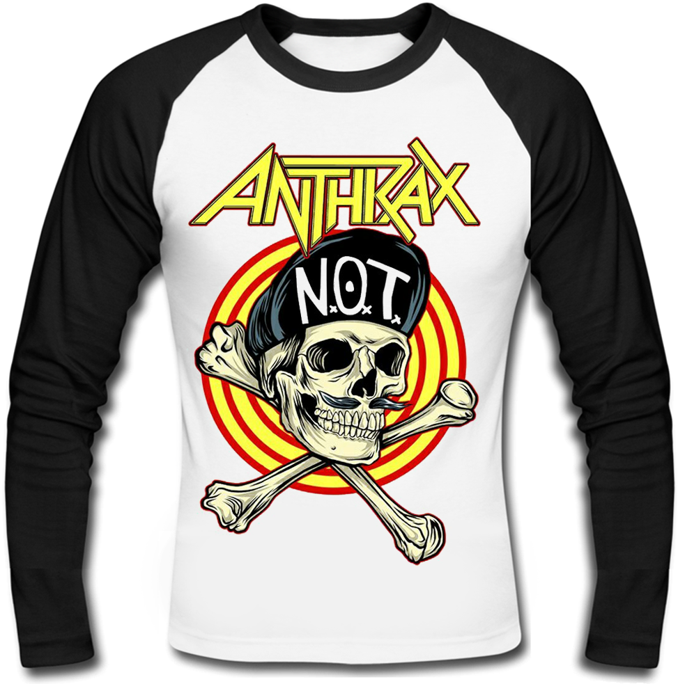 Футболка з довгим рукавом Anthrax "Not Man Skull"