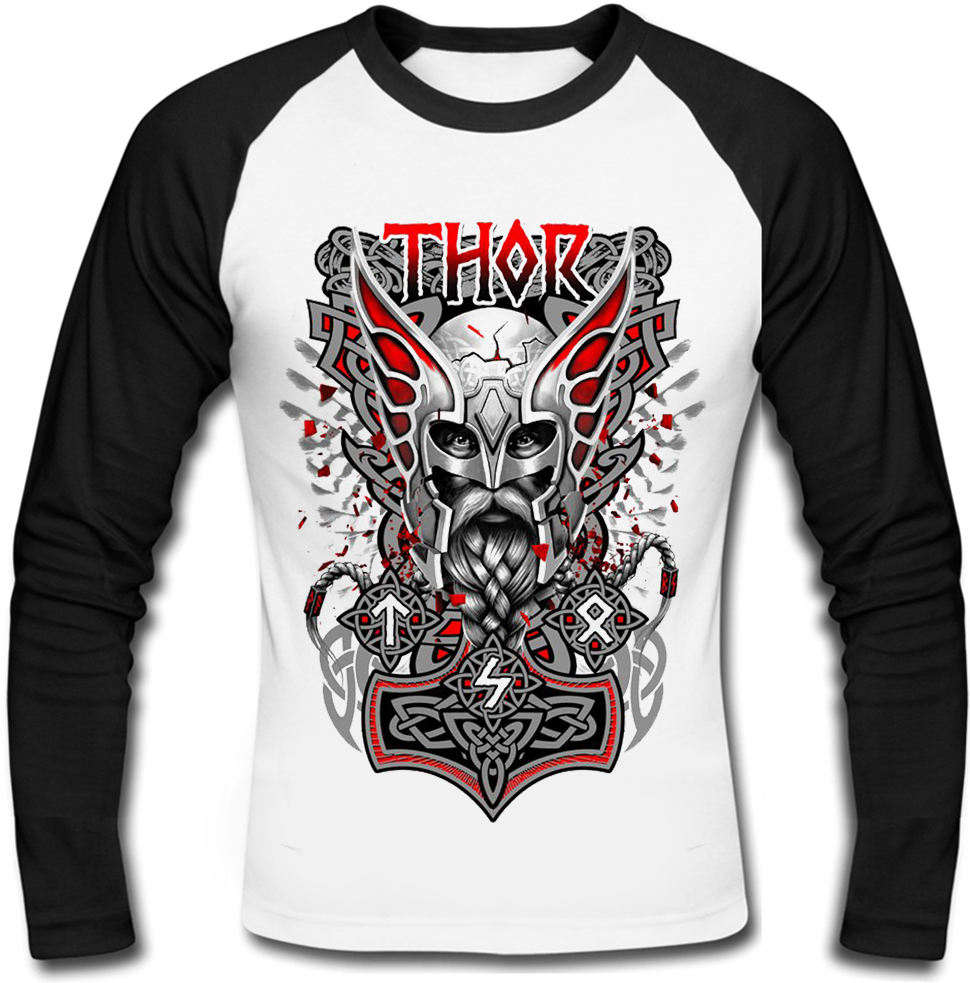 Футболка з довгим рукавом THOR (молот Тора)