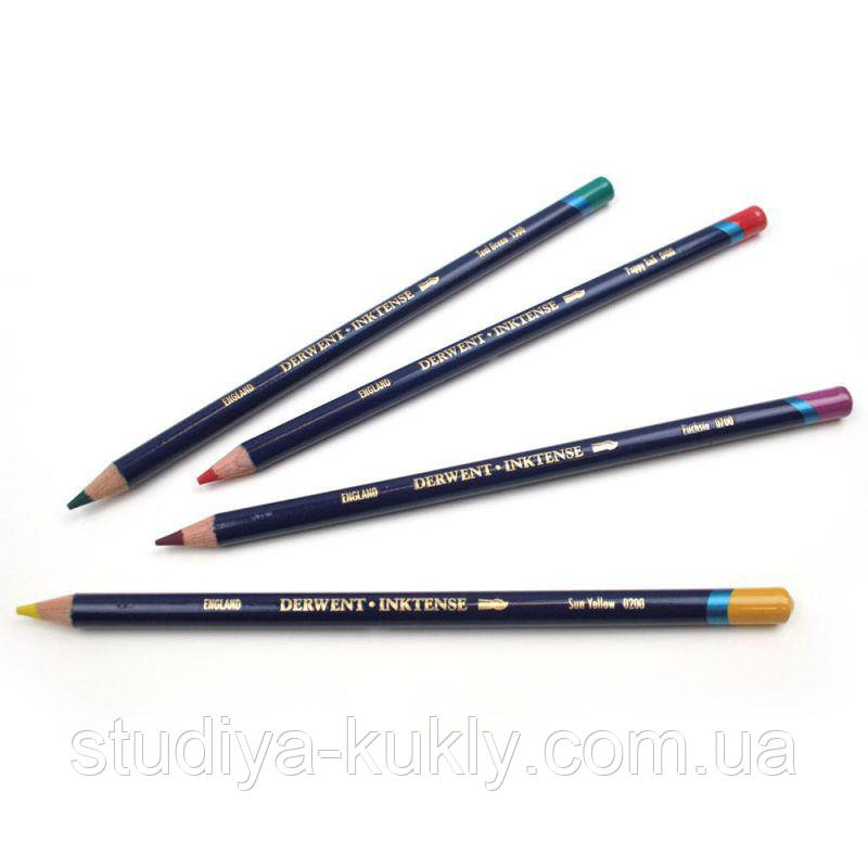 Чорнильний олівець Inktense (0520 ),Кармін рожевий, Derwent