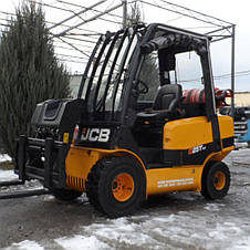 Газовий навантажувач телескопічний 2,5 тонни JCB б/у, фото 2