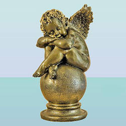 Садова фігура, скульптура для саду Спальний ангел