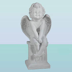 Садова фігура, скульптура для саду Ангел на колоні