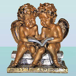 Садова фігура, скульптура для саду Два ангелки