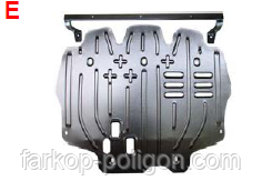 Захист картера MINI Cooper v-1.6 АКПП з 2001-2006 р.