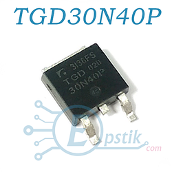 TGD30N40P, Транзистор IGBT, 400В 60А, TO-252