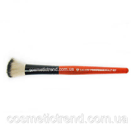 Пензель для макіяжу рівний зріз No 807 Salon Professional, фото 1