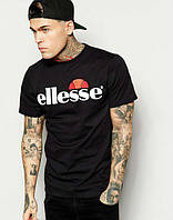 Чоловіча чорна футболка ellesse