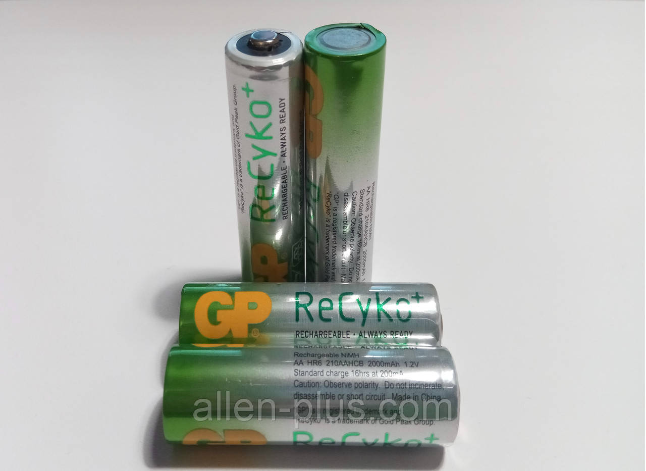 Акумулятор GP Green Generation ReCyko+ АА 1.2 V 2000mAh Ni-MH