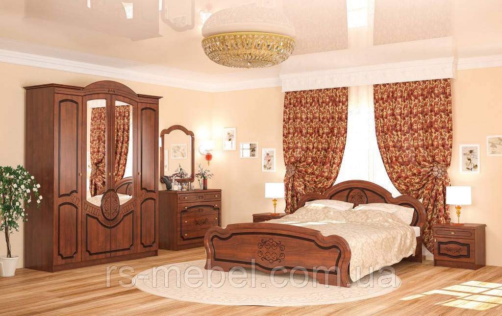 Модульна спальня "Барокко" (Мебель-Сервіс)