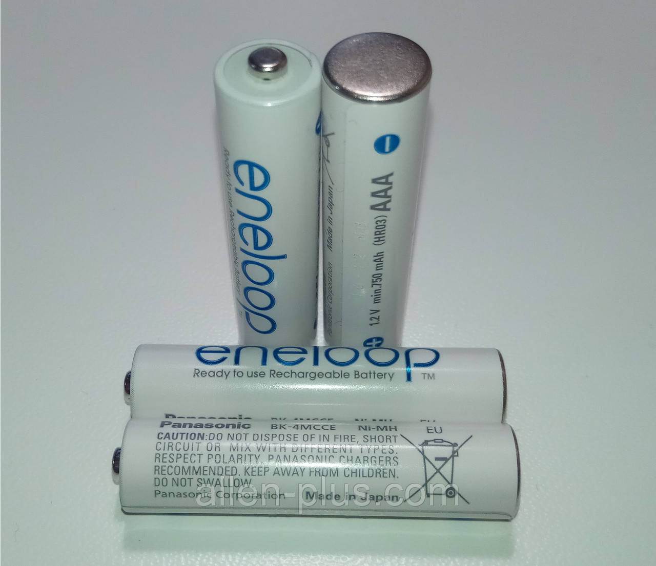 Акумулятор Panasonic eneloop AAA 1,2 V (min 750 mAh) Ni-MH BK-4MCCE/4BE