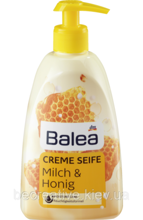 Рідке мило Balea Milch&Honig, 500 мл із дозатором