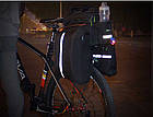 Велосумка на багажник RockBros чорна (ексклюзивна серія -карбон), фото 2
