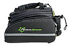 Велосумка на багажник RockBros чорна (ексклюзивна серія -карбон), фото 8