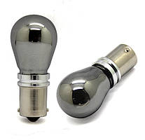 Світлодіодна автолампа 1156 (P21W)-S25-BA15s 5PCS CREE XPE Amber Invisible 25 W led lamp