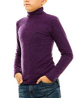 Гольф (водолазка) підлітковий, кашемір, фіолетовий