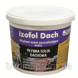 Полімерна гідроізоляційна мембрана IZOFOL DACH 4 кг