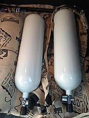 Сталевий балон високого тиску 300 Атм INTERSPIRO 6L