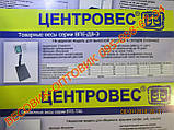 Ваги ВПЕ-центровес-304-60ДВ-Е 60 кг 400х300 мм (дел. 10г), фото 11