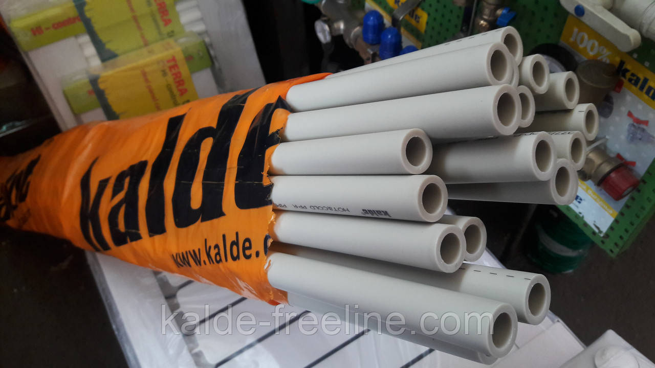 Труба поліпропіленова Kalde ∅ 25 PN20