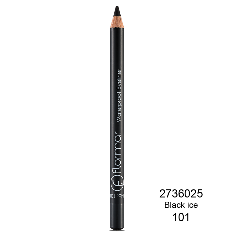 Водостійкий олівець для очей Flormar Waterproof Eyeliner (17 відтінків)