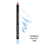 Водостійкий олівець для очей Flormar Waterproof Eyeliner (17 відтінків), фото 9