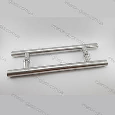 Ручка трубчаста HDL-633 (L=1200 мм, м/о 800 мм) для скляних дверей