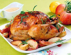 Ароматная копченая курица горячим способом