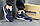 Чоловічі кросівки Reebok (сині з білим), ТОП-репліка, фото 4