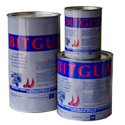 Антикорозійна мастика Bitgum (Битгум) 3л (2,4 кг), фото 1
