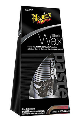 Віск для чорних автомобілів - Meguiar's Black Wax 198 г. (G6207), фото 1