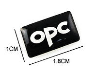 Эмблема руля и дисков Opel OPC line чёрная