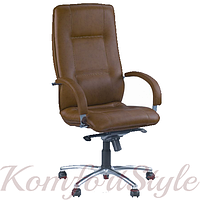 Star steel chrome comfort (Стар) офисное кресло для директора на базе комфорт, цвета в ассортименте