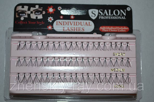 Купить Ресницы пучковые Salon mix, цена 149 грн — Prom.ua (ID#4161854)
