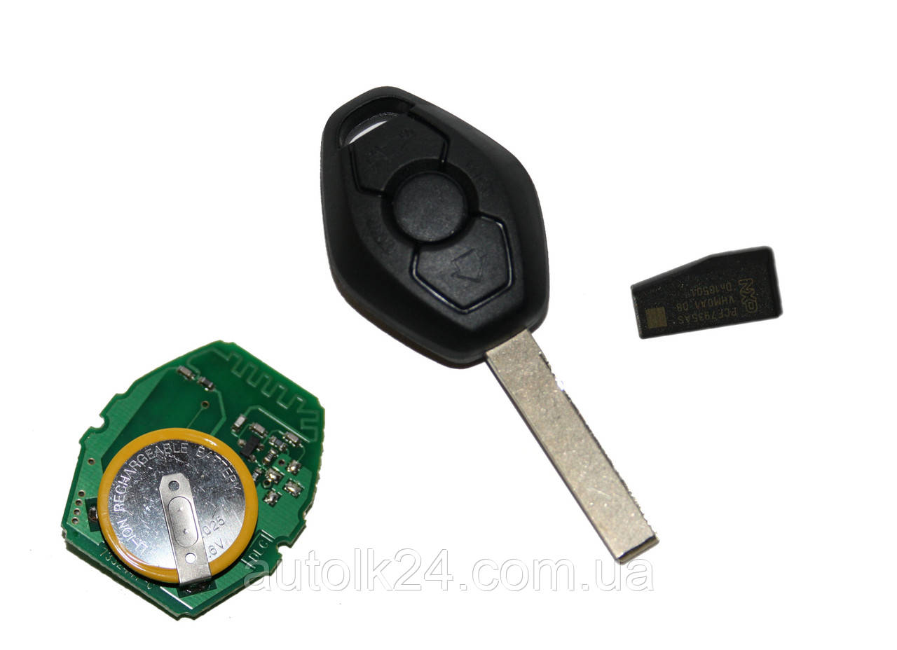 Ключ для BMW лезо HU92 433Mhz chip ID44, фото 1