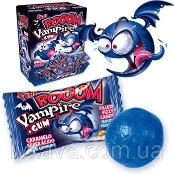 Льодяники  FINI BOOOM VAMPIRE MOUTH PAINTER з жувальною гумкою , 200 шт