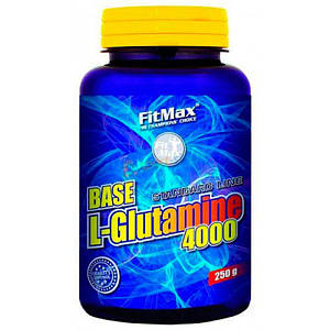 Глютамін FitMax Base L-Glutamine 4000 250 g pure
