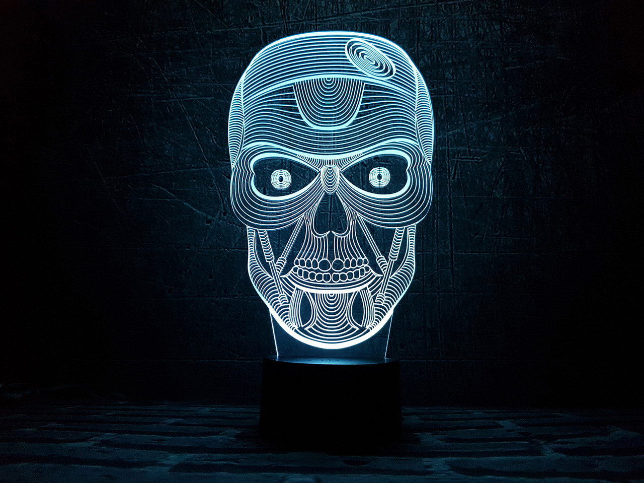 3d-світильник "Череп" 3DTOYSLAMP, фото 1