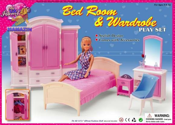 Меблі для ляльки Спальня Gloria 24014