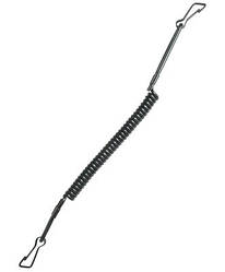 Шнур пістолетний кручений чорний (Німеччина)