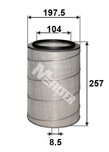 A361 Фільтр повітряний Mercedes, фото 1