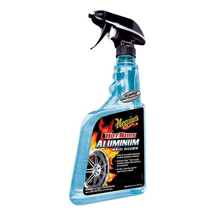 Очищувач для алюмінієвих дисків - Meguiar's Hot Rims Aluminum Wheel Cleaner 709 мл. (G14324), фото 1