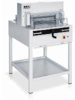 IDEAL 4850, електрична гільйотина, довжина різу 475 мм, товщина стопи 80 мм, притиск електричний.