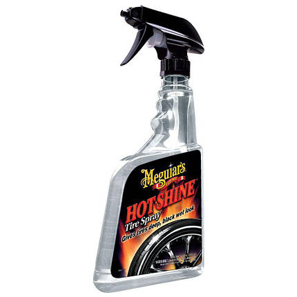 Спрей для чорніння шин - Meguiar's Hot Shine Tire Spray 709 мл. (G12024), фото 2