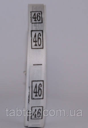 Размерник № 46 (720шт) для одягу накатка, фото 1